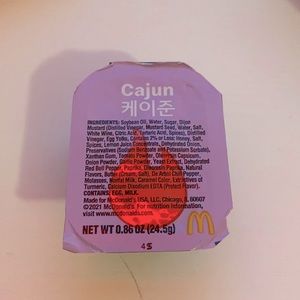 BTS Meal Cajun Packet